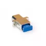 ACT EA8001 LC-SC vienmodas optiskā adaptera metāla korpuss