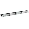 Patch Panel 24 portu neekranēts 45° ACT P24AK1