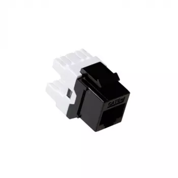 ACT CAT6 Keystone Jack neekranēts, piespiežamais, balts, RJ45, IDC