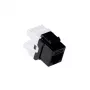 ACT CAT6 Keystone Jack neekranēts, piespiežamais, balts, RJ45, IDC
