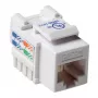 Keystone Jack ACT CAT5E Neekranēts Piespiežamais Balts TD5015