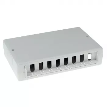 ACT FA5000 virsmas montāžas kaste 8-portu Cat5e neekranēta 171.4×38×118.8 mm