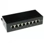 Virsmā montējama ekranēta sadales kārba ACT 8-portu CAT6, 173×44 mm