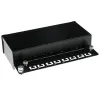 Virsmā montējama ekranēta sadales kārba ACT 8-portu CAT6, 173×44 mm