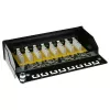 Virsmā montējama ekranēta sadales kārba ACT 8-portu CAT6, 173×44 mm