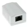 ACT FA5003 uz virsmas stiprināma kārba, 1 ports, CAT5E, bez ekranēšanas