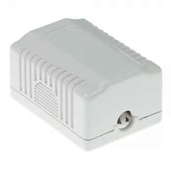 ACT virsmas montāžas kārba 1 ports neekranēts CAT6, 39×54×29.5 mm
