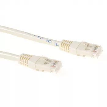 ACT Ivory 25 m U/UTP CAT6 tīkla kabelis ar RJ45 savienotājiem