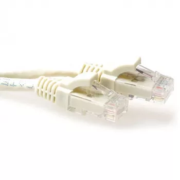 ACT Ivory 30 metru U/UTP CAT6 tīkla kabelis ar RJ45 savienotājiem (snagless)