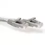 ACT pelēks 30 metru U/UTP CAT6 savienojuma kabelis ar snagless RJ45 savienotājiem