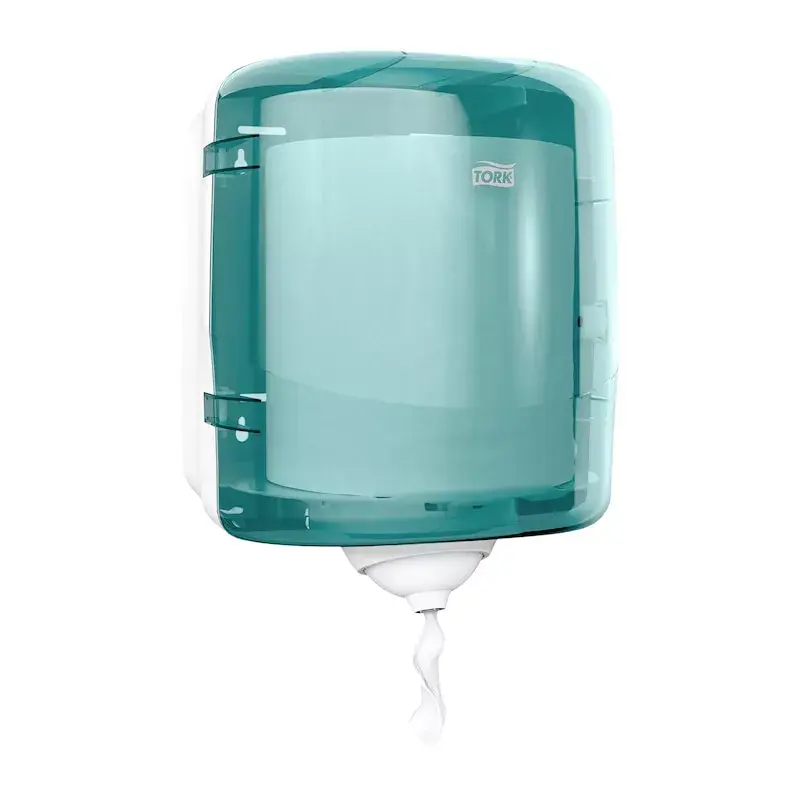 Tork 473180 centrālpadeves papīra dvieļu dozators, tirkīza-balts