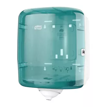 Tork 473180 centrālpadeves papīra dvieļu dozators, tirkīza-balts