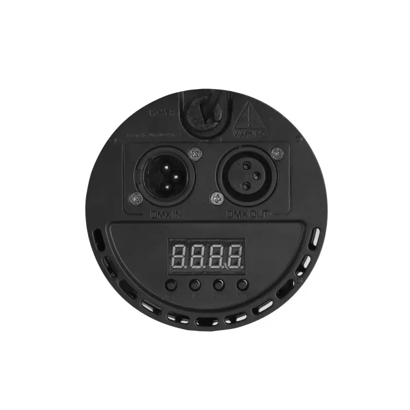 Disco prožektors Eurolite 42110192 LED 12 lampas DMX Melns