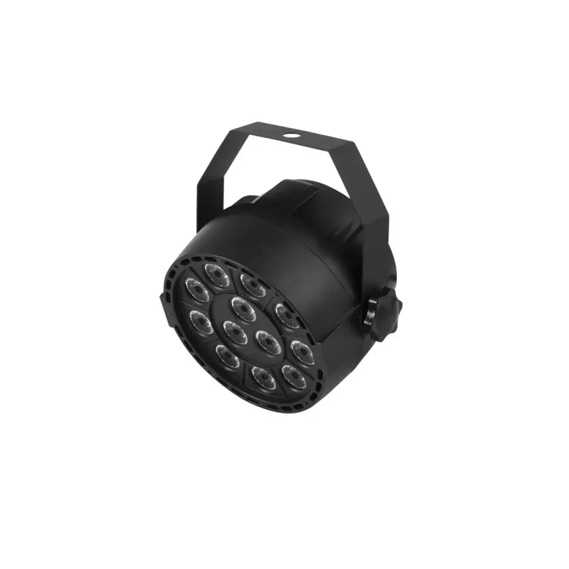 Disco prožektors Eurolite 42110192 LED 12 lampas DMX Melns