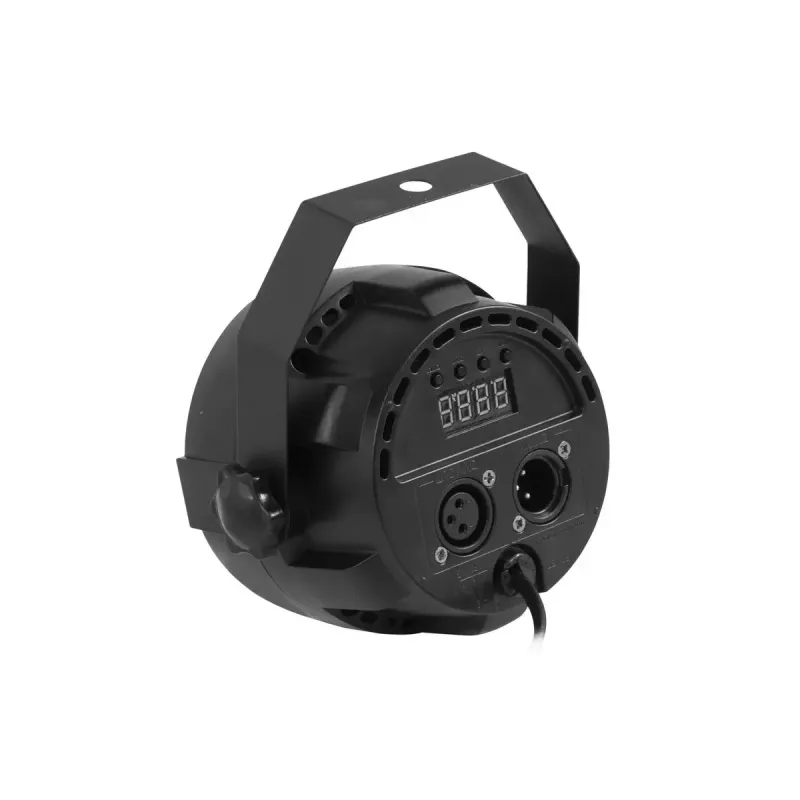 Disco prožektors Eurolite 42110192 LED 12 lampas DMX Melns