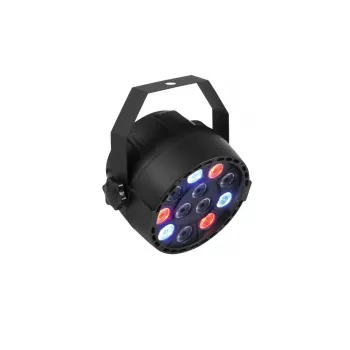 Disco prožektors Eurolite 42110192 LED 12 lampas DMX Melns
