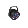 Disco prožektors Eurolite 42110192 LED 12 lampas DMX Melns