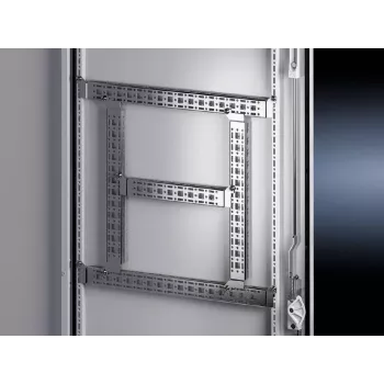 Montāžas komplekts Rittal VX 8619.710 korpusiem, tērauds, pelēks, platums 500 mm, 4 gab. iepakojumā