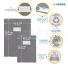 Žurnāla/grāmatas vāks HERMA 7054 Balts