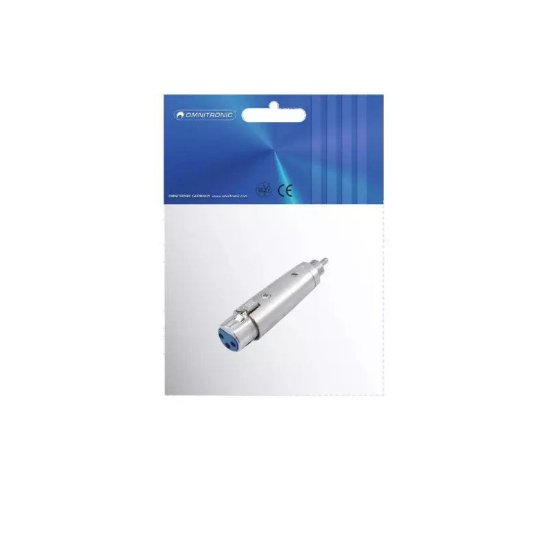 Pārejas adapteris RCA-XLR Omnitronic 30226560
