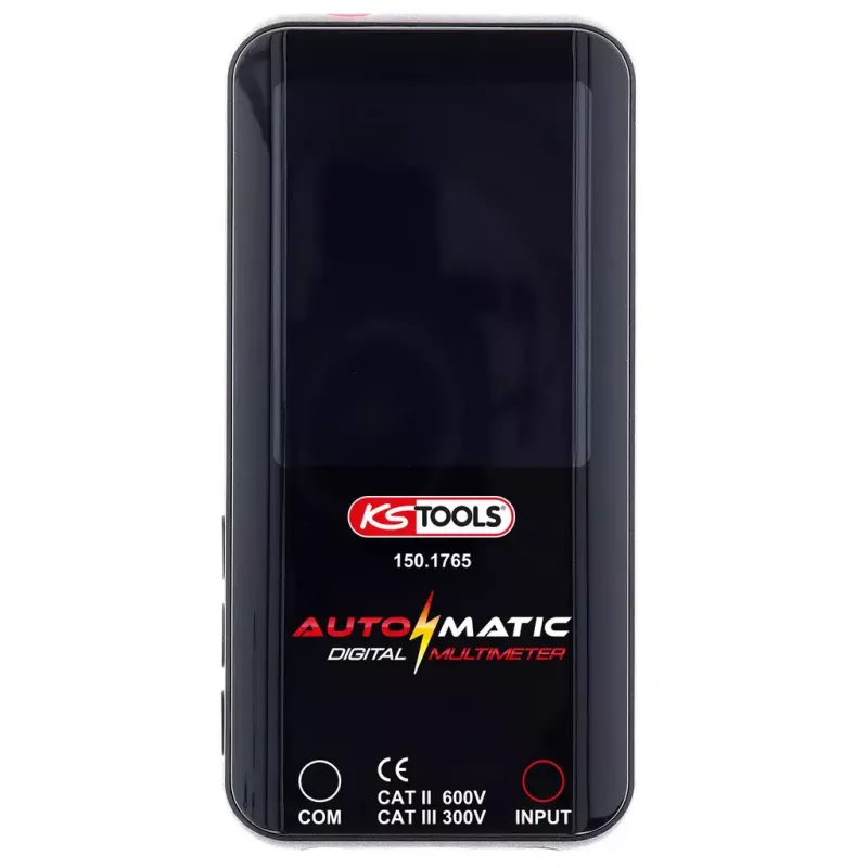 KS Tools 150.1765 automātiskais digitālais multimetrs ar mērījumu zondēm