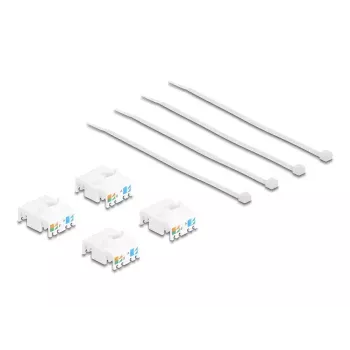 DeLOCK keystone modulis 86050 Plakans RJ-45 LSA 16,3x16,3x23 mm