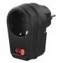 Hama 00223214 strāvas kontaktdakšas adapteris Type F Melns