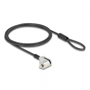 Navilock Notebook Cable Lock Black 1.8 m Atslēgas slēdzene