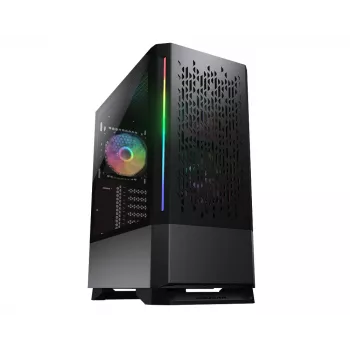 PC korpuss COUGAR MX430 Air RGB Midi Tower Melns