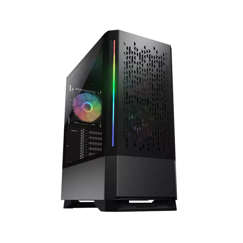 PC korpuss COUGAR MX430 Air RGB Midi Tower Melns