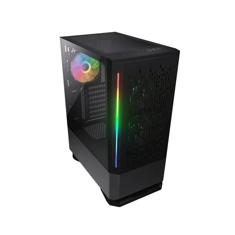 PC korpuss COUGAR MX430 Air RGB Midi Tower Melns