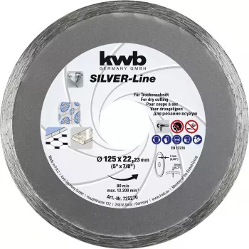 Griešanas disks KWB 725870 keramikai, marmoram un flīzēm
