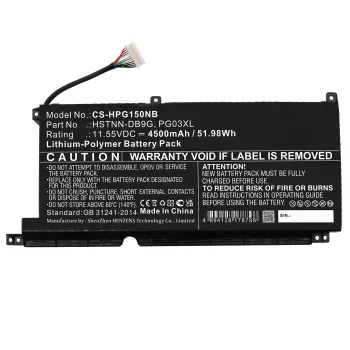 Klēpjdatora rezerves daļa CoreParts MBXHP-BA0305, platums 95.2 mm, dziļums 6.8 mm, augstums 211.6 mm