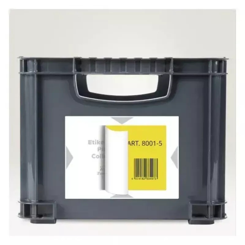 Avery Placard Label Holders gaiši pelēki, pašlīmējoši, A4, 80 etiķešu turētāji