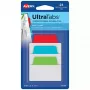 Avery Ultra Tabs 74754 tukšas lapas cilnes zilā, zaļā, sarkanā krāsā