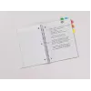 Avery Ultra Tabs 74760 tukšās cilnes indeksēšanai zilā, zaļā, oranžā, sarkanā krāsā