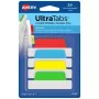 Avery Ultra Tabs 74768 tukšas cilnes indeksēšanai zila zaļa sarkana dzeltena