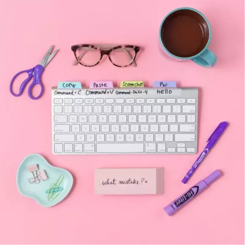 Avery Ultra Tabs 74769 tukšas cilnes indekss zils zaļš rozā violets