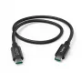Hama Full-Featured USB kabelis USB 3.2 Gen 1 (3.1 Gen 1) 1.5 m USB C Melns