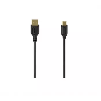 Hama 00074265 USB kabelis USB 2.0 0.75 m USB A USB C Melns