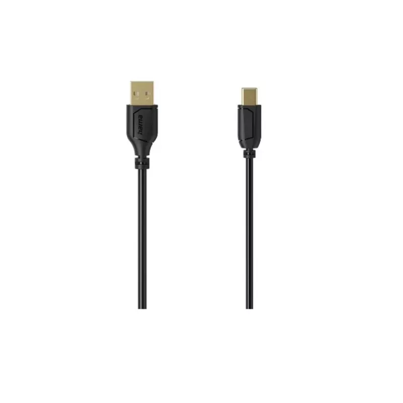 Hama 00074265 USB kabelis USB 2.0 0.75 m USB A USB C Melns