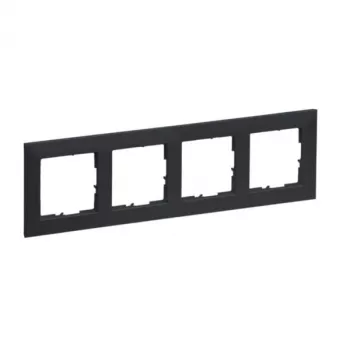 Legrand 765474 sienas plāksne/slēdža pārsegs, antracīts