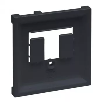 Legrand 765455 sienas plāksne/slēdža rāmis Melns