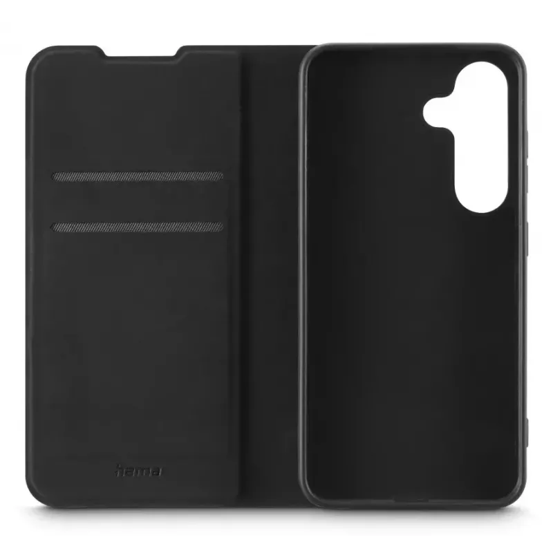 Hama Daily Protect vāciņš Samsung Galaxy S25, folio, melns