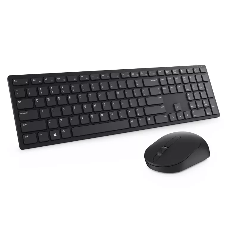 DELL KM5221W bezvadu tastatūra un pele komplektā, RF, US English, melna