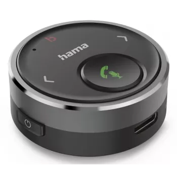 Hama 00014173 Bluetooth mūzikas uztvērējs 7 m Melns, Pelēks, Sudrabs