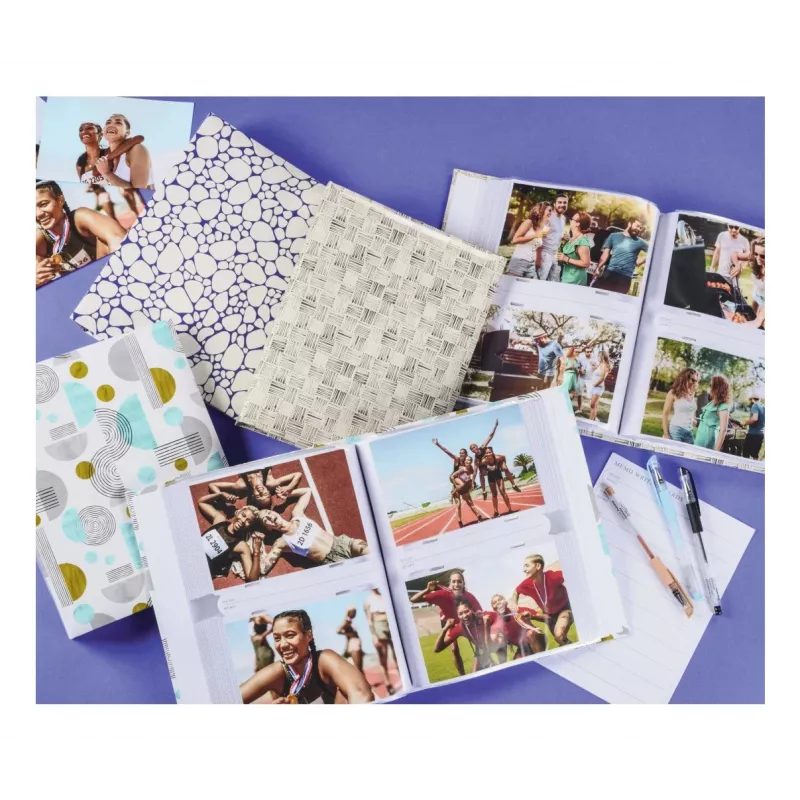 Hama Network fotoalbums bēšs, melns 200 lapas 10 x 15 cm