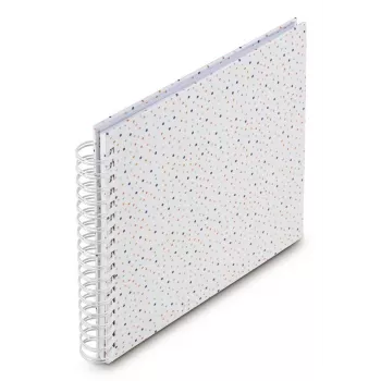 Hama Confetti fotoalbums daudzkrāsains 100 lapas 10x15 cm spirālē iesējums