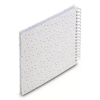 Hama Confetti fotoalbums daudzkrāsains 100 lapas 10x15 cm spirālē iesējums