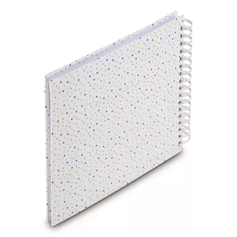 Hama Confetti fotoalbums daudzkrāsains 100 lapas 10x15 cm spirālē iesējums